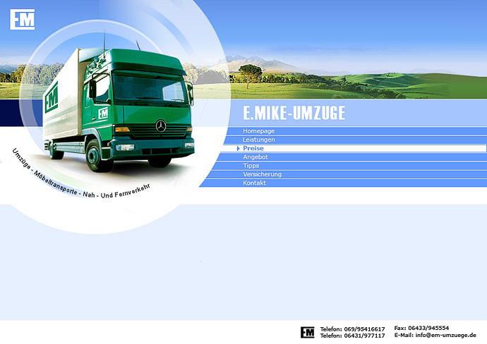 em-umzuege (php web commerce design)